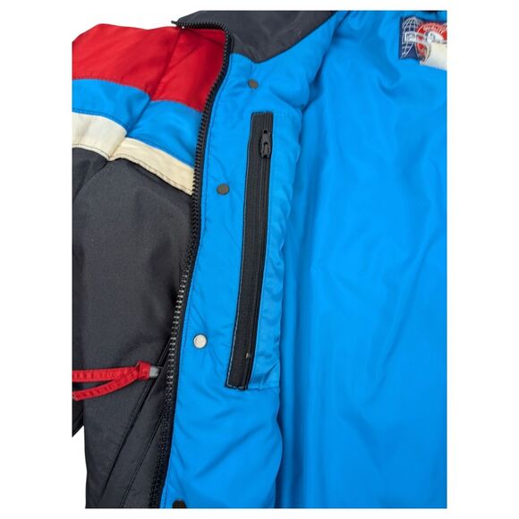 Vintage Polaris Indy Jacket Winter Coat Large Thinsulate Snowmobile Jacket USA - Picture 9 of 16
